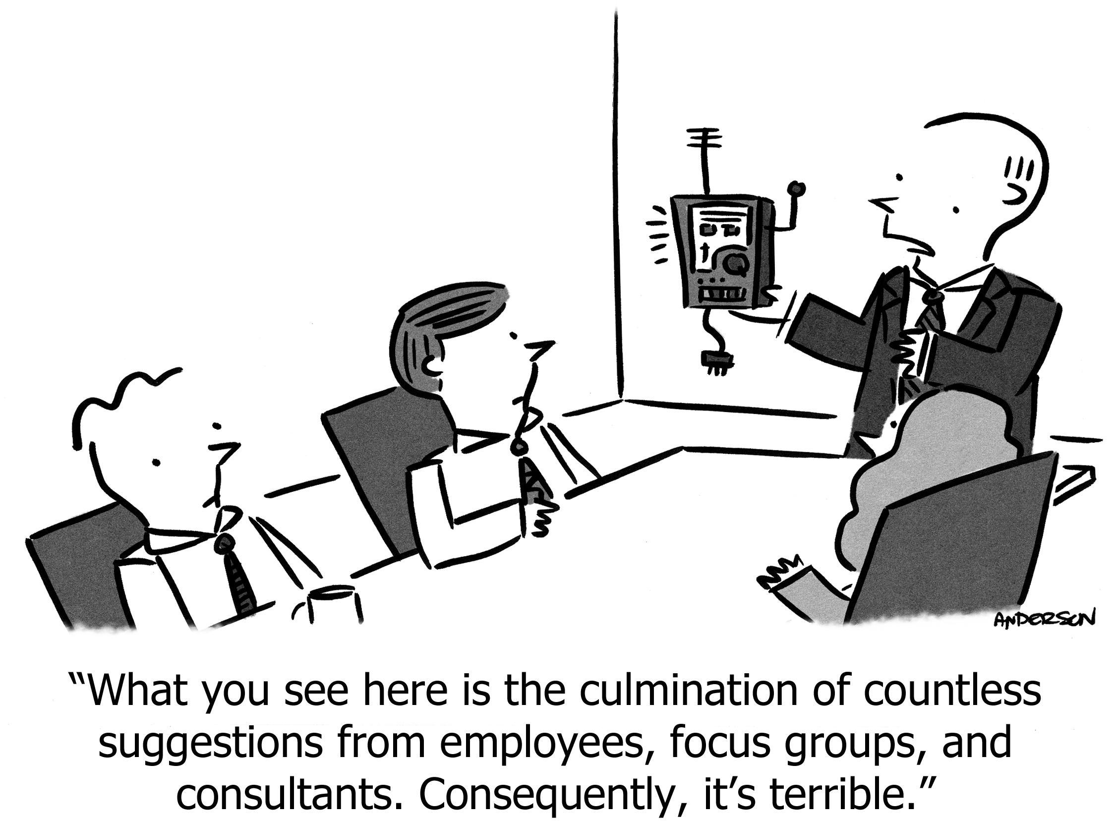 culmination suggestions employees focus consultants its terrible